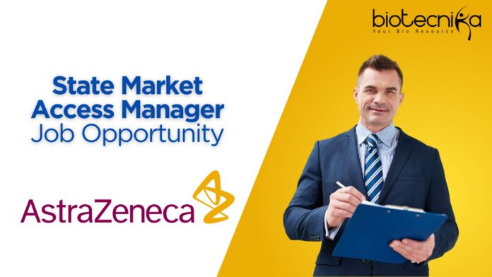 State Market Access Manager Job Opportunity