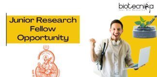 Junior Research Fellow Opportunity