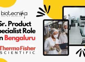 Sr. Product Specialist Role - at Thermo Fisher in Bengaluru