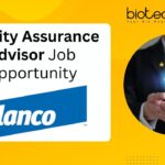 Quality Assurance Advisor Job Opportunity