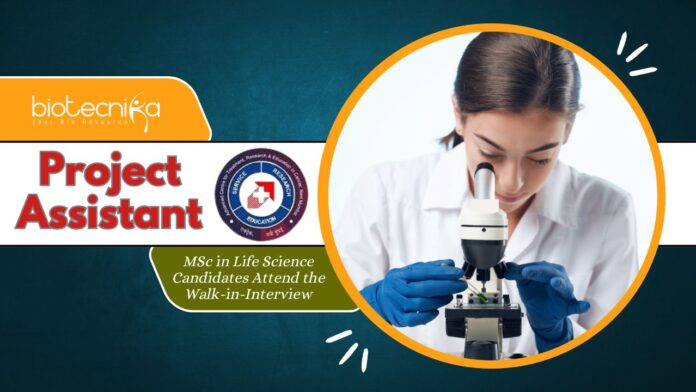 ACTREC Project Assistant Job – MSc in Life Science Candidates Attend the Walk-in-Interview 