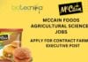 McCain Foods Agricultural Sciences Jobs