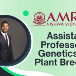 Assistant Professor in Genetics and Plant Breeding at Amrita Vishwa Vidyapeetham, Apply Online!