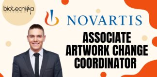 Associate Artwork Change Coordinator at Novartis, Graduates from a Life Sciences background can apply!