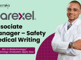 Safety Medical Writing Jobs at Parexel | BSc Biotechnology/ Microbiology Apply