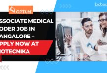 Associate Medical Coder Job in Bangalore – Apply Now at biotecnika