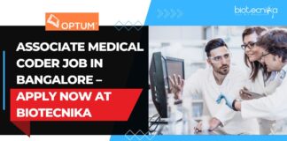 Associate Medical Coder Job in Bangalore – Apply Now at biotecnika