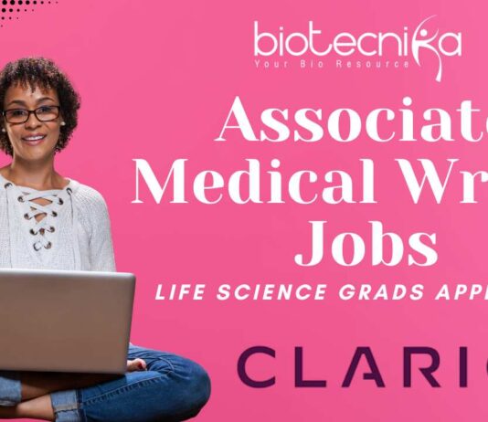 Associate Medical Writer Jobs in India Clario Careers - Apply Now!