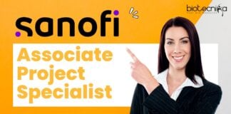 Associate Project Specialist – at Sanofi's Medical Communications department, Apply Online!