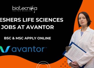 Freshers Life Sciences Jobs at Avantor