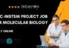 BRIC-inStem Project Job For Molecular Biology New