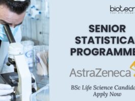 BSc Life Science Jobs at AstraZeneca India. Senior Statistical Programmer Role Apply Now