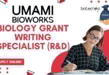 Biology Grant Writing Specialist (R&D) - Umami Bioworks, Apply online!