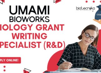 Biology Grant Writing Specialist (R&D) - Umami Bioworks, Apply online!