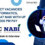 NABI Bioinformatics Projects Vacancies