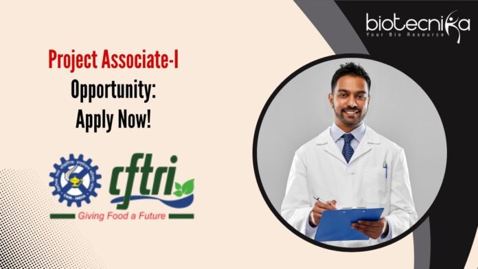 Project Associate-I Opportunity: Apply Now!
