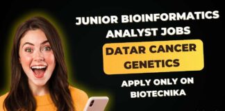 Datar Cancer Genetics Bioinformatics Job