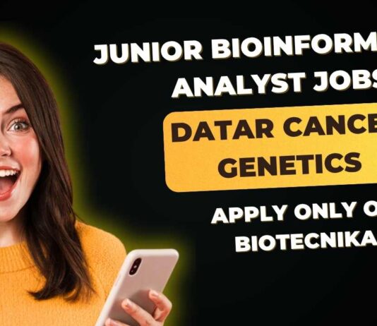 Datar Cancer Genetics Bioinformatics Job
