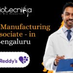CAR-T Manufacturing Associate - at Dr. Reddy’s in Bengaluru