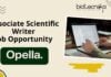 Associate Scientific Writer Job Opportunity
