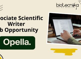 Associate Scientific Writer Job Opportunity