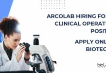 Arcolab QA Clinical Operations Position