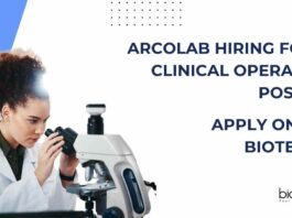 Arcolab QA Clinical Operations Position