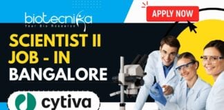 Scientist II job at Cytiva