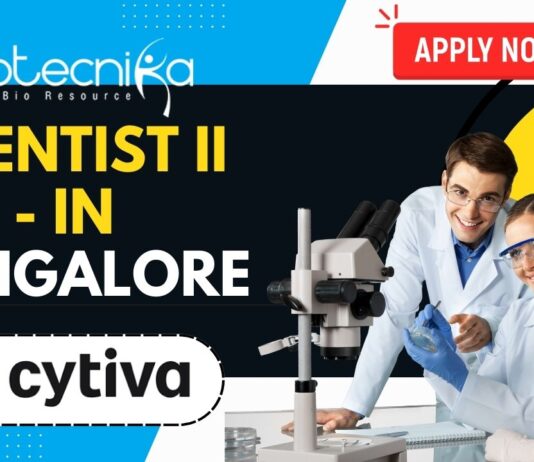 Scientist II job at Cytiva