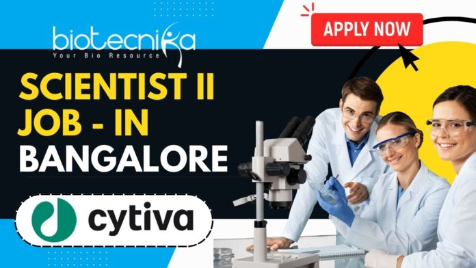 Scientist II job at Cytiva