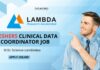 Freshers Clinical Data Coordinator Job at Lambda Therapeutics!