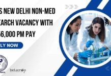 AIIMS New Delhi Non-Med Research Vacancy