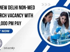 AIIMS New Delhi Non-Med Research Vacancy
