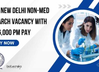 AIIMS New Delhi Non-Med Research Vacancy