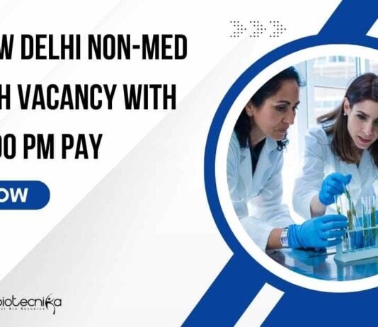 AIIMS New Delhi Non-Med Research Vacancy
