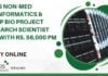 NCBS Non-Med Bioinformatics Project Research Scientist