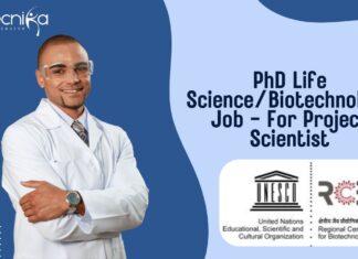 PhD Life Science/Biotechnology Job - For Project Scientist