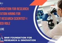 MNR FRI Non-Med Project Jobs For MSc, MTech