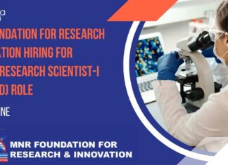 MNR FRI Non-Med Project Jobs For MSc, MTech