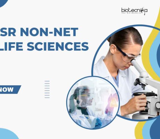 JNCASR Non-NET R&D Life Sciences Job