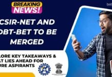 CSIR-NET and DBT-BET Merged