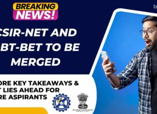 CSIR-NET and DBT-BET Merged