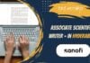 Associate Scientific Writer at Sanofi