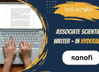 Associate Scientific Writer at Sanofi
