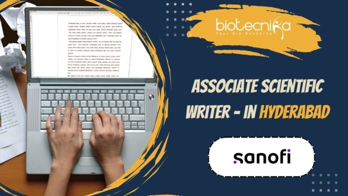 Associate Scientific Writer at Sanofi