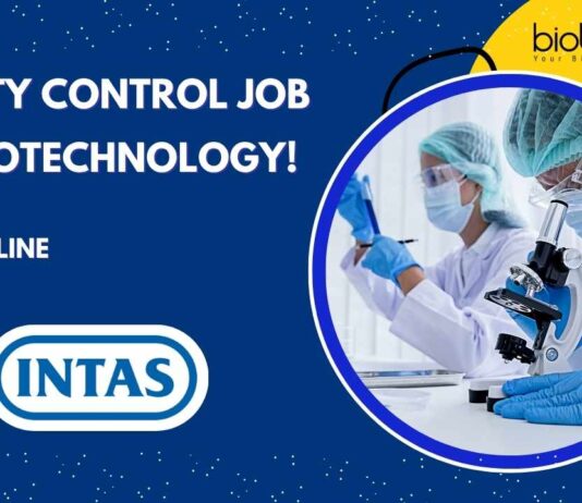INTAS QC Job For Biotech