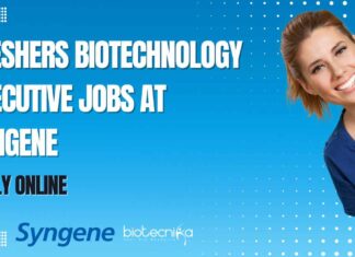 Syngene Freshers Biotech Job Openings