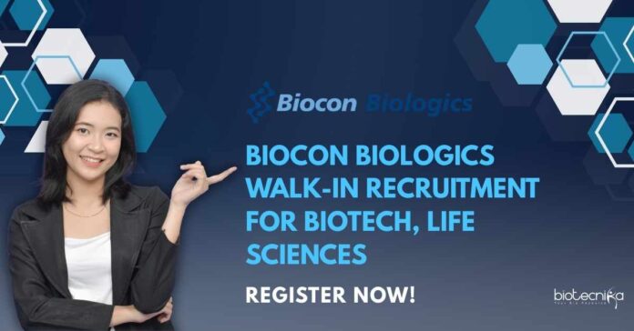 Biocon Biologics Walk-In Bengaluru