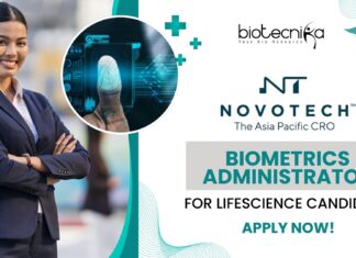 Novotech BSc Life Sciences Vacancies, Apply Now!