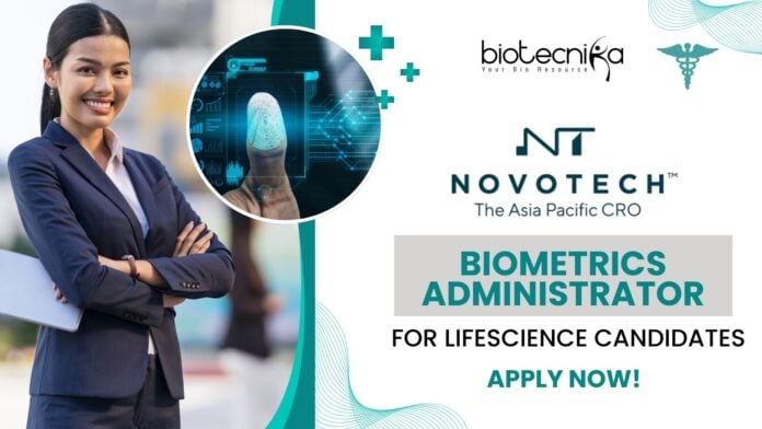 Novotech BSc Life Sciences Vacancies, Apply Now!